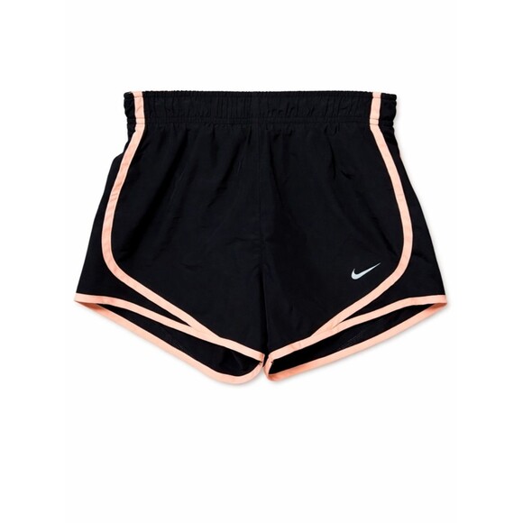 Nike Pants - Nike Dri Fit Black Athletic Running Shorts Peach Trim Womens XS Workout NWOT